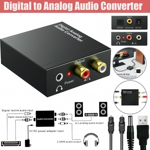 Analog digital audio - to,