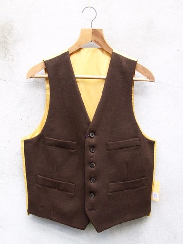 Traditional wool waistcoat - wool,
