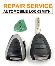 PORSCHE 2 BUTTON REMOTE KEY