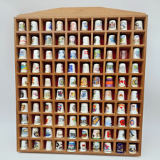 Vintage Thimble Display Case