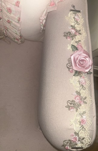 Vintage handmade lace floral - vintage,