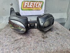 2009 KAWASAKI ZX6R P8F HEADLAMP HEADLIGHT DAMAGED FOR PARTS ONLY