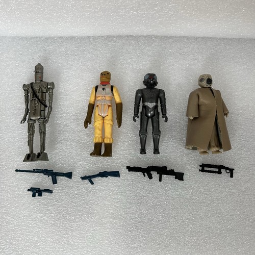 Vintage star wars figures - star, 4x