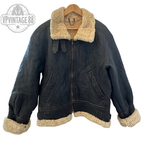 Vintage aviator bomber - vintage,