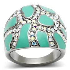 Stainless Steel Dome Ring
