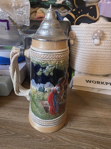 Vintage german beer stein - vintage,