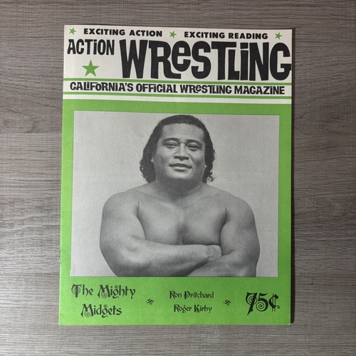 Vintage wrestling magazine - wrestling,