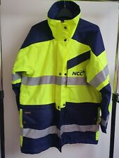 Blaklader size M women's hi vis jacket full lined hooded adjustable sleeves 
