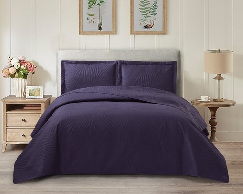 Piece embossed bedspread - 3,