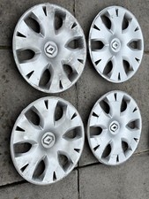 RENAULT MEGANE 15" WHEEL TRIM X 4 HUB CAP SCENIC GENUINE 8200485153