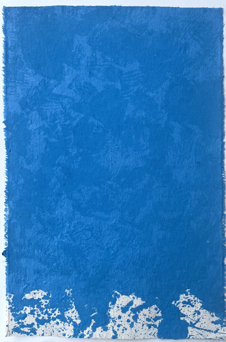 Original painting canvas blue - original,