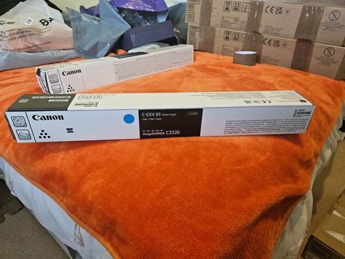 Genuine canon exv65 - c-exv65, cyan