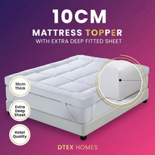Mattress Topper With Fitted