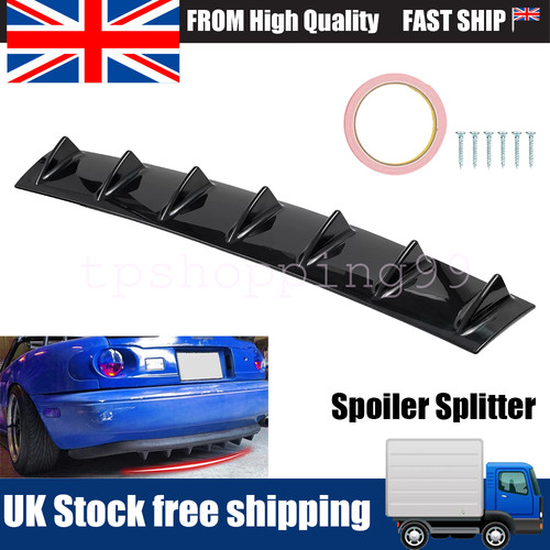 Car gloss black rear - 33",