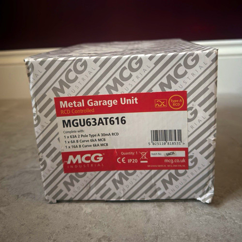 Mcg metal clad garage unit - metal,