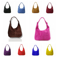 Ladies Women Real Suede