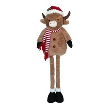 Christmas Highland Cow with