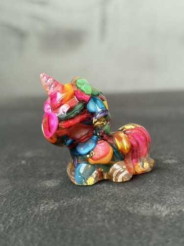 Unicorn figurine natural sea - figurine,