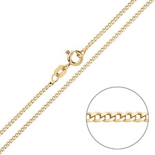 9ct Yellow Gold & Silver 1.5mm