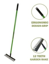 Garden Rake With Handle Heavy