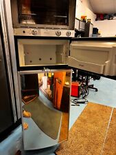 campervan/ motorhome fridge freezer with integrated oven, 3/way 12v/ 240v/ gas