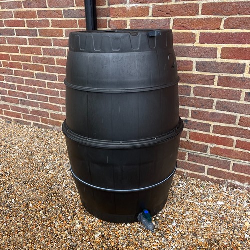 Water butt garden rain barrel - water,