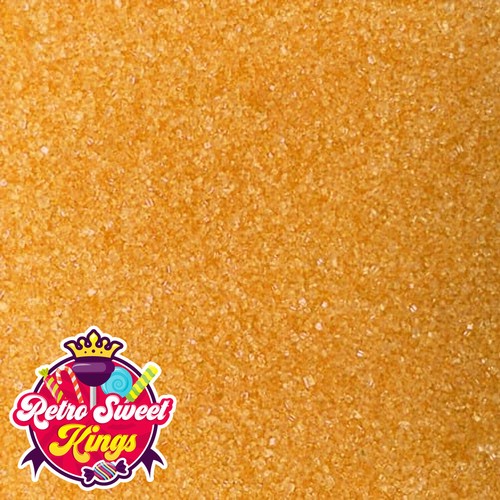 Orange crystal sherbet sweet - orange,