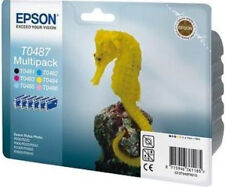 EPSON Original Ink Cartridges T0487 RX600 RX620 R300 RX500 RX640 R200 R220 R320