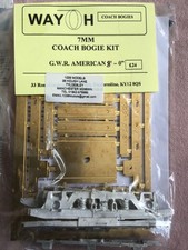 O GAUGE WAYOH  COACH BOGIE KIT