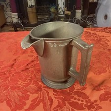 Antique Pewter Jug 19th