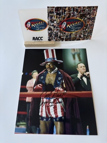 Carl weathers person signed - carl,