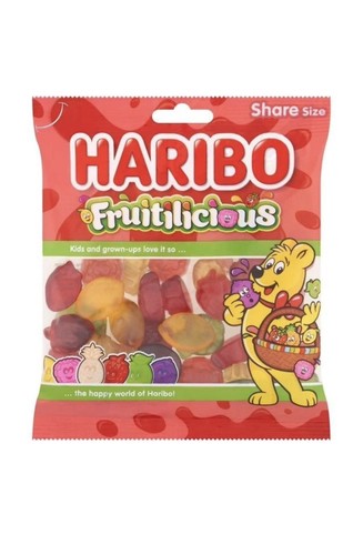 Haribo fruitilicious 6x150g - haribo,