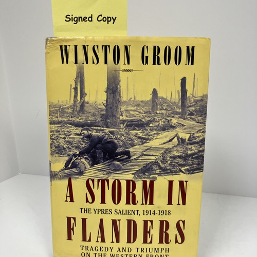Signed winston groom storm - winston,