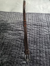 Diesel Leather Belt 123×4cm