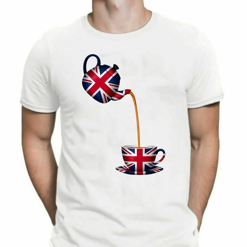 Union jack tea pot - tea, mens