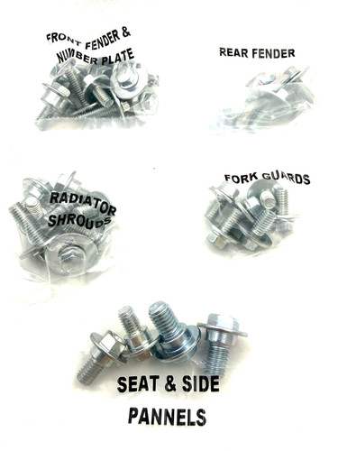 Kxf250 2011 plastics bolt kit - plastics,