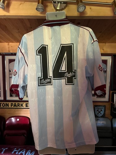 West ham match worn - ham,