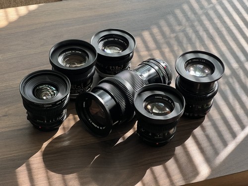 Canon cine mod lenses - 6x,