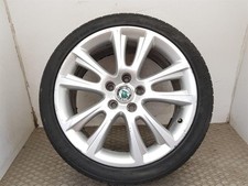 2004-2013 MK2 SKODA OCTAVIA VRS 18" ALLOY WHEEL + 5MM TYRE 1Z0601025M