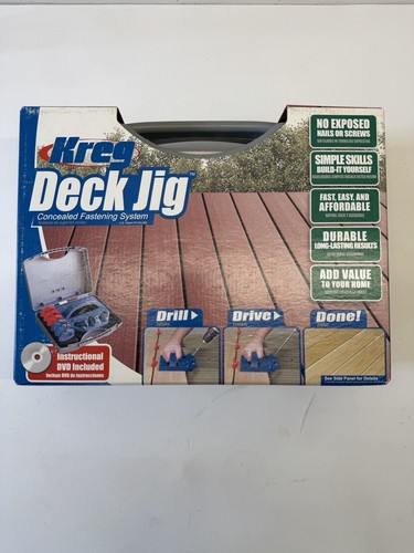 Kreg deck jig - deck, concealed