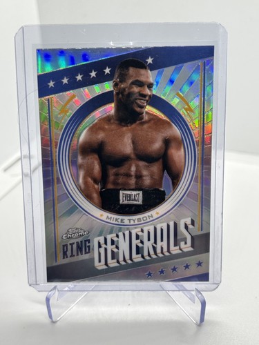 Mike tyson topps - mike, chrome