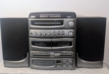 Alba MIDI Hi-Fi System MS6285CD/Vinyl, Radio, CD Player, Twin Cassette NO REMOTE