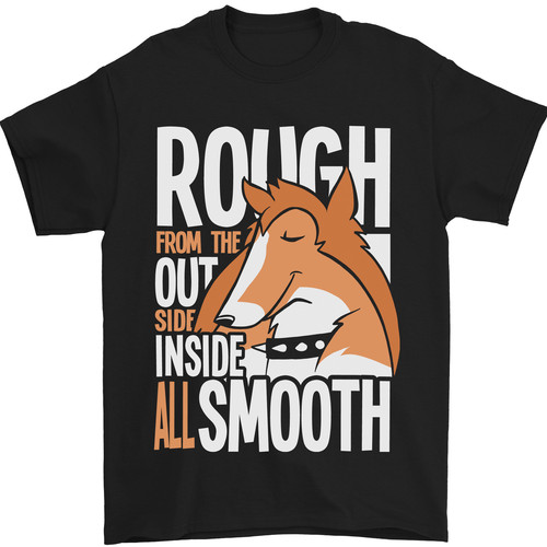 Rough collie inside all - inside, smooth