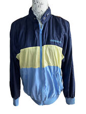 Vintage Adidas Nylon Tracksuit Jacket Windbreaker 1980s Small / Medium