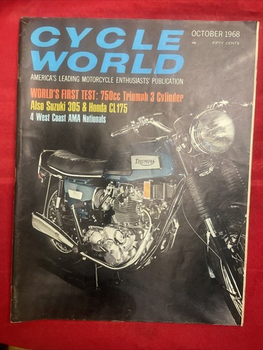 Cycle world october 1968 - cycle,