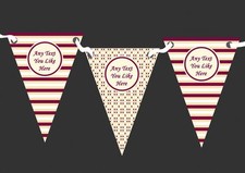 Deep Purple Red And Cream