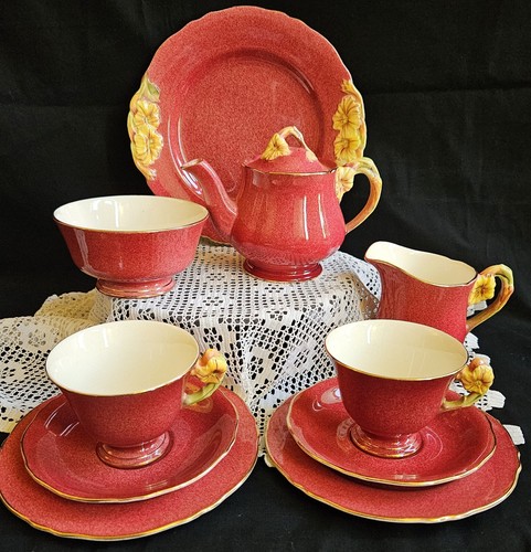 Royal winton petunia - winton, teaset