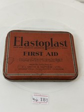 Vintage  Elastoplast Tin, 3" x