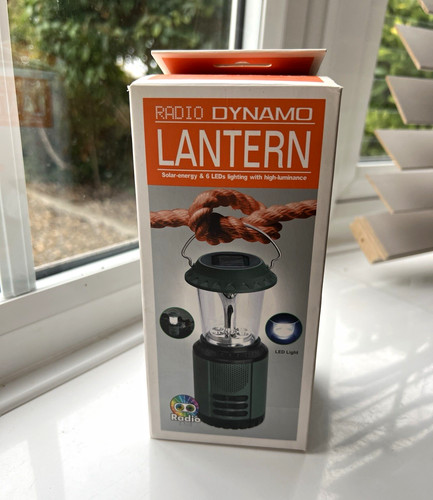 Radio dynamo lantern led - lantern,