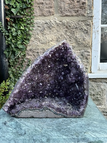 Large deep purple amethyst - deep,